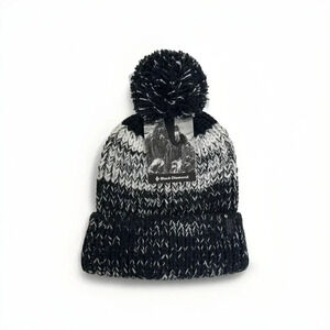 Black Diamond Bengal Black Ombre Pom Beanie Unisex